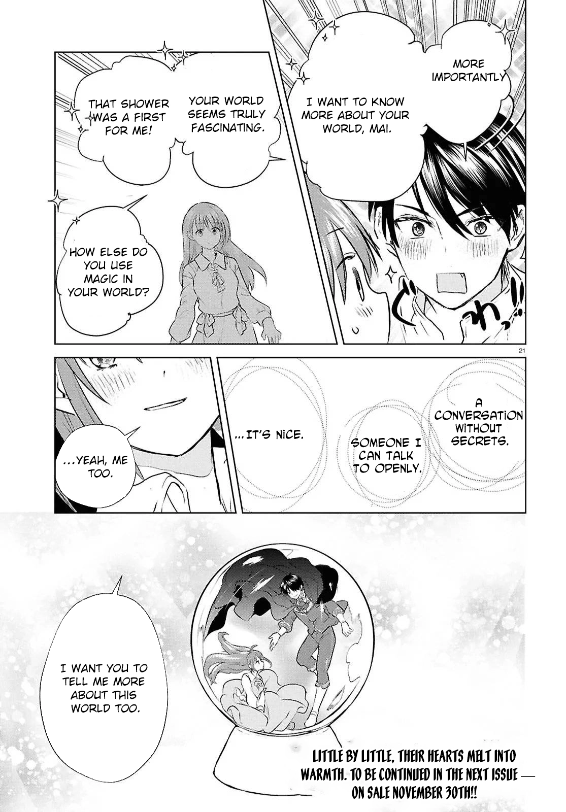 The Hideaway Café: The Mage by Accident and the Visiting Royal Secretary Chapter 9 Page 21